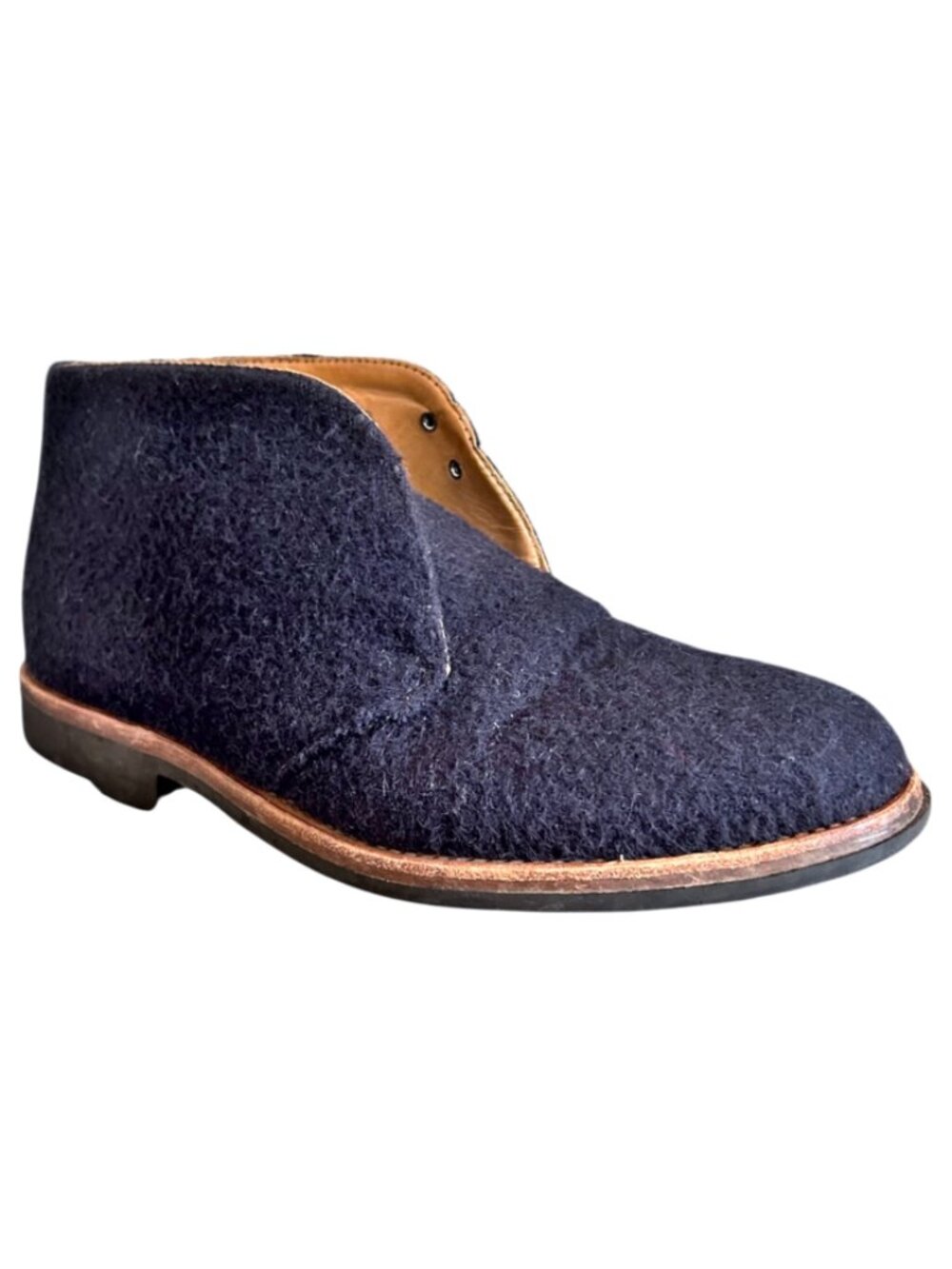 RARE‎ Mark McNairy CASHMERE Chukka Boots Navy Made England UK 7 US 8 Ridgeway